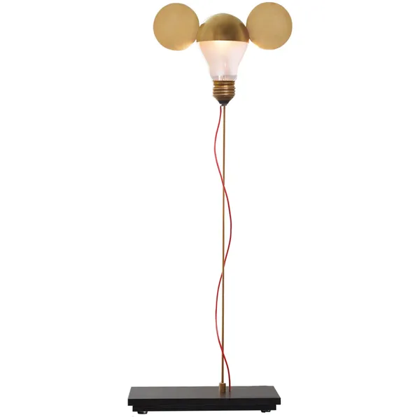 I Ricchi Poveri Toto Bordlampe Messing