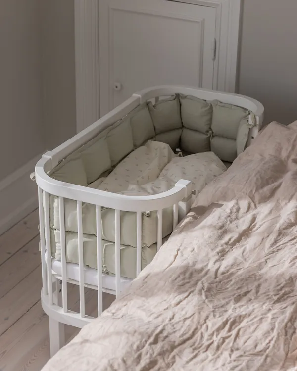 Bedside Crib Hvit