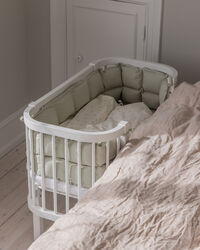 Bedside Crib Hvit