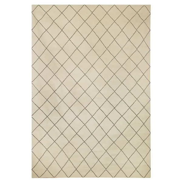 Diamond Matto 230x336cm Valkoinen/ Harmaa