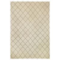 Diamond Matto 230x336cm Valkoinen/ Harmaa