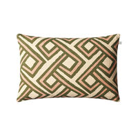 Lanka Kuddfodral 40x60 cm Cactus Green / Rose