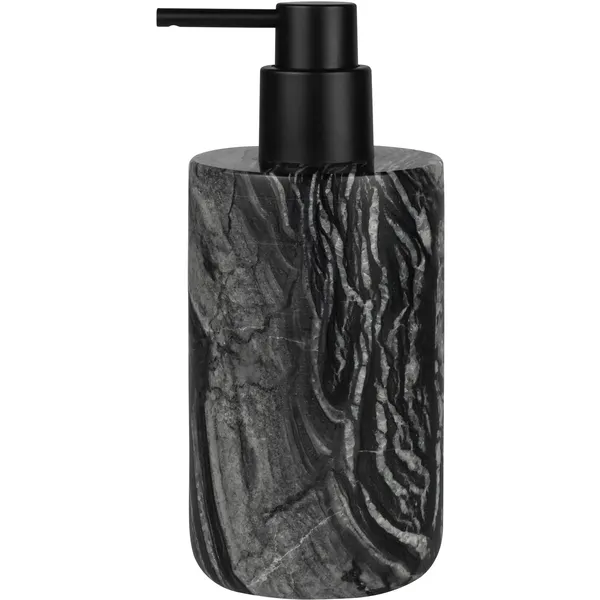 Marble Tvålpump High Svart Grå