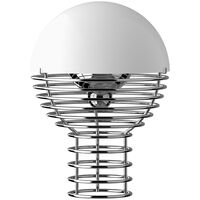 Wire Bordlampe Bærbar Ø18 Hvit