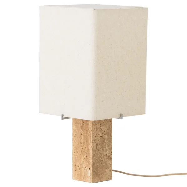 Nonna Bordslampa 49 cm Travertin / Sand