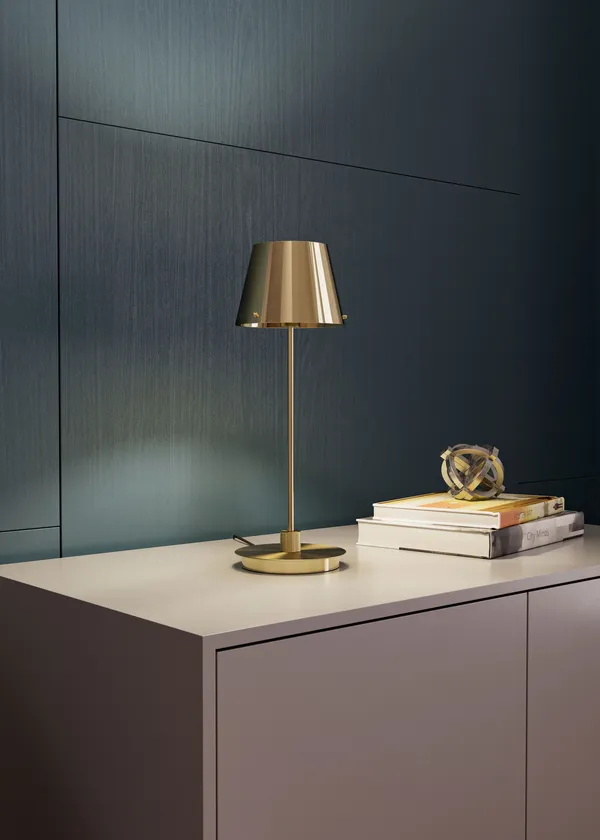 Gil Il Grande Bordlampe Brass