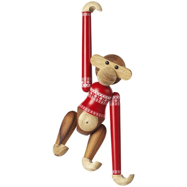 Apa Christmas Jumper 2024 liten teak/limba Træfigur Small 185 cm