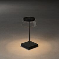 Scilla Bordlampe Bærbar Sort