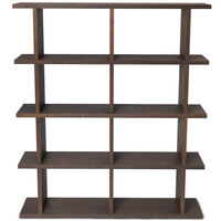 Kona Bokhylla 2x4 Dark Stained