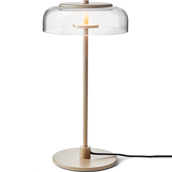 Blossi Bordlampe 230 mm Nordic Gold / Klar