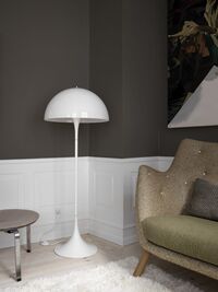 Panthella Gulvlampe Opal White