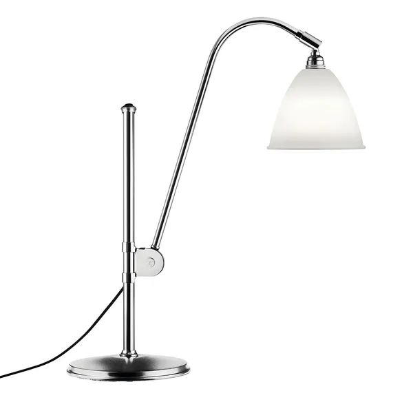Bestlite BL1 Bordslampa Krom/Benporslin