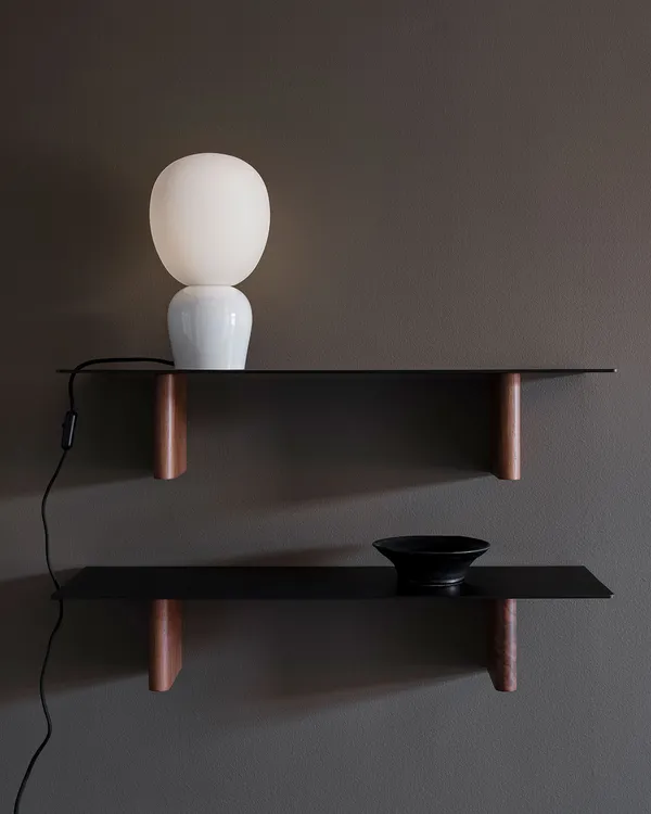 Buddy Table Lamp Glossy White / Opal