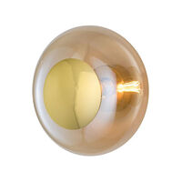 Horizon Taklampe Ø36 cm Golden Smoke