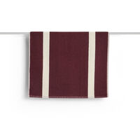Stripe Badrumsmatta Vinröd