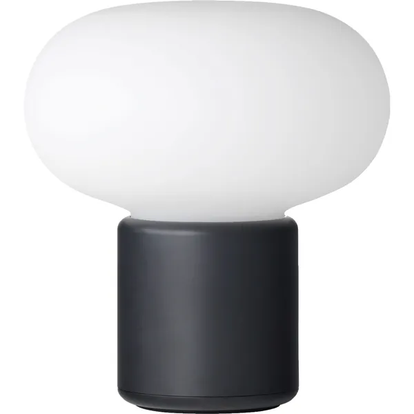 Karl-Johan Bordslampa Portabel Cold Black