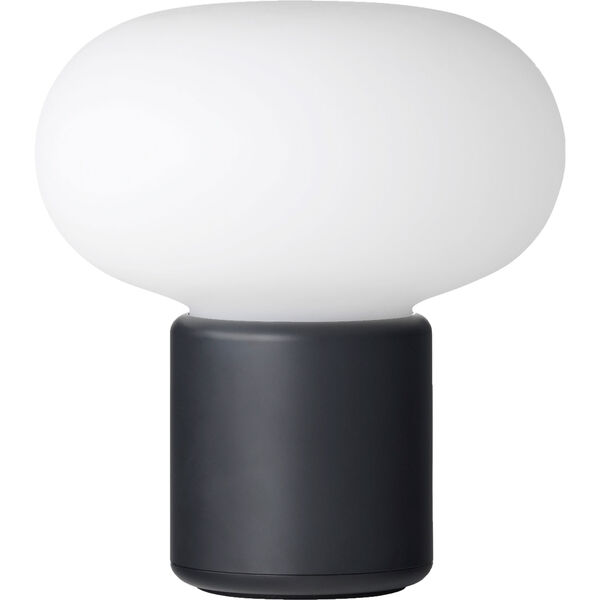 Karl-Johan Bordlampe Bærbar Cold Black