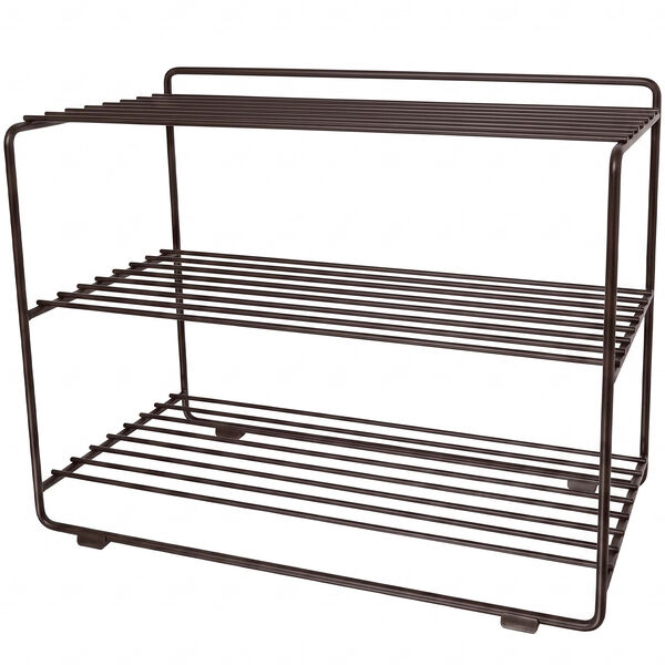 Downtown Shoe Shelf Dark Mocha