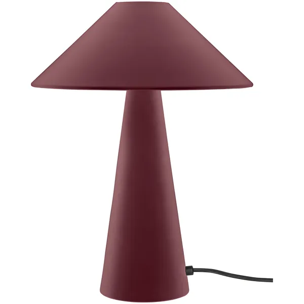 Cannes Bordslampa Vinröd