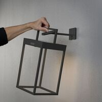 Portofino Bordlampe Bærbar Svart