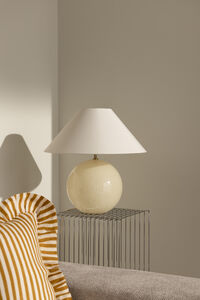 Iris 45 Bordlampe Creme