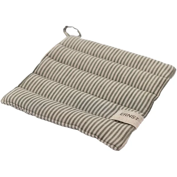Grydelap Striber Hvid/Beige