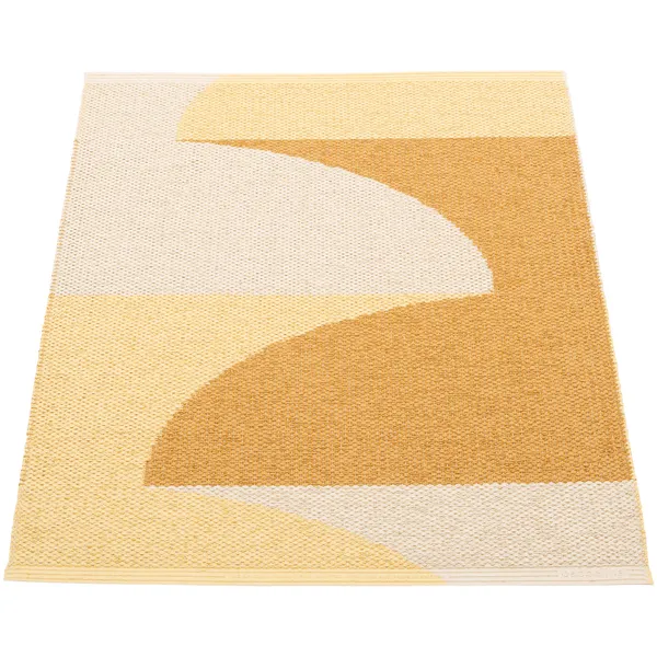 Hill Matto 70x90 cm Ochre / Pale Yellow / Cream
