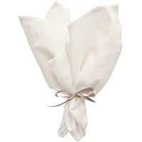 Sienna Serviet 45x45 cm 2-pak Hvid
