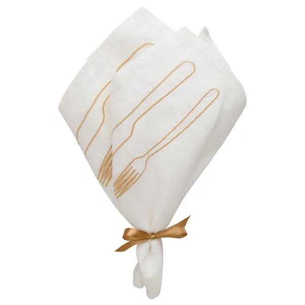 La Tavola Servett 45x45 cm 2-pack Latte