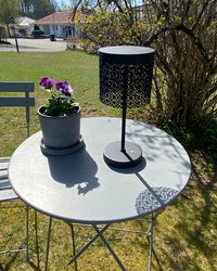 Maison Transportabel Lampe Sand Black