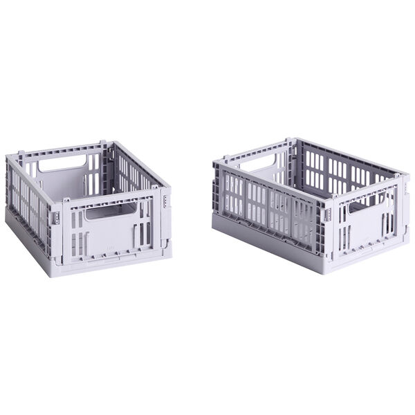 Colour Crate Opbevaringskasser Mini 2-pak Lavendel