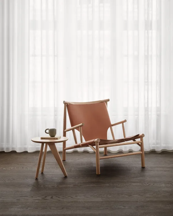 Fin Side Table Natural