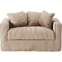 Loom Love Seat Hør Beige