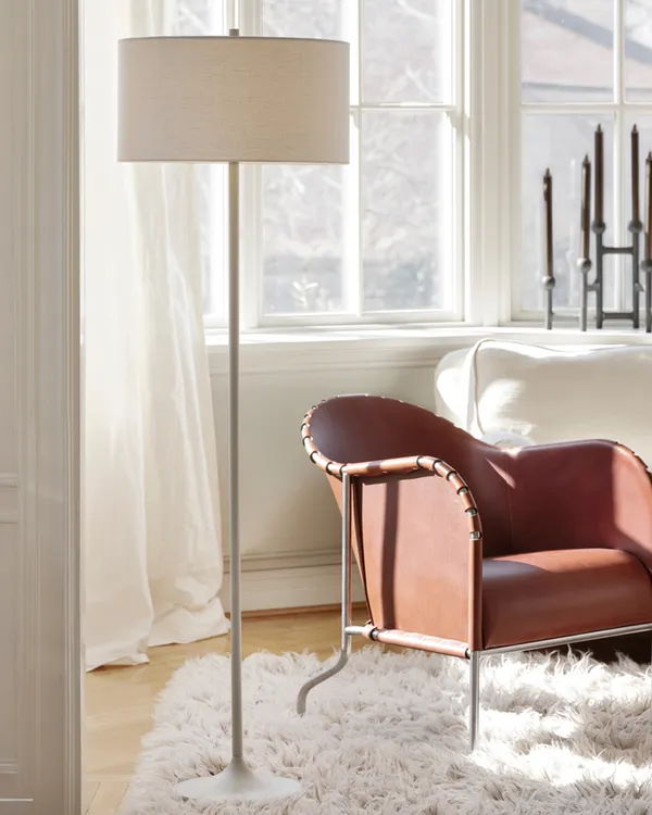 Soft Golvlampa Sand / Linen White