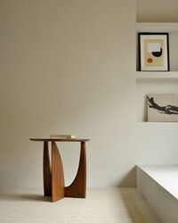 Geometric Sidobord Teak