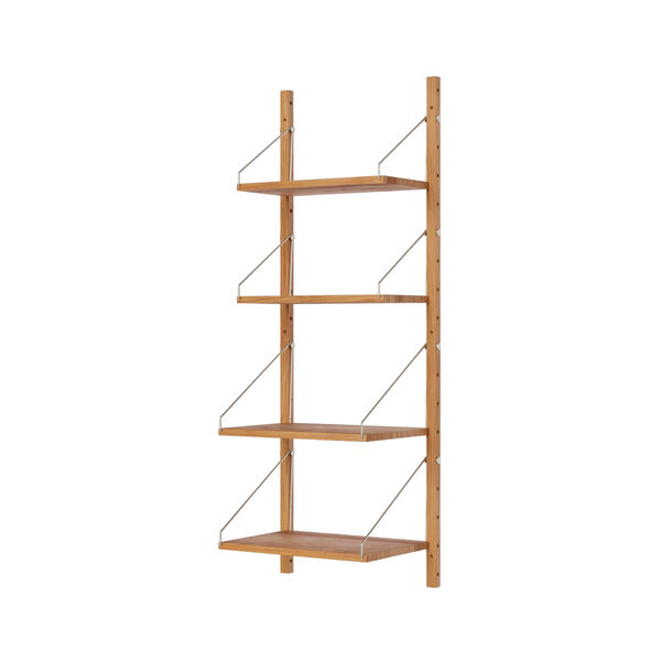 Library Hylle 114x435 cm Eik