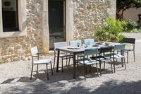 Oron Bord Aluminium M 100x170-205 cm Titan / Ciment