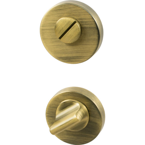 Toalettlås R-52 For Helix og Tavira Antikk Bronse