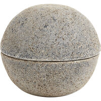 Stain Bonbonniere Terrakotta 15x13 cm Gråbrun