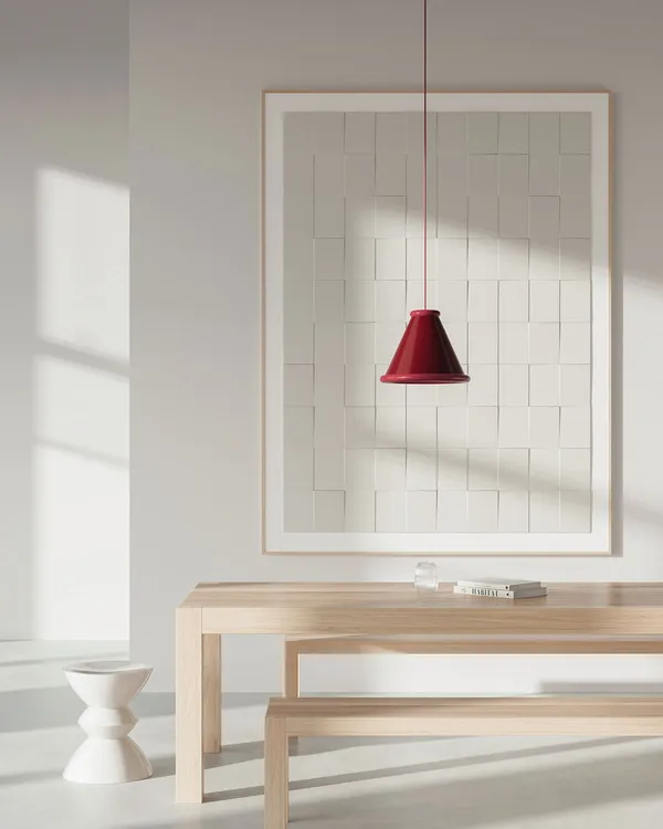 Belle Pendant Ø36 Wine Red / Red Violet