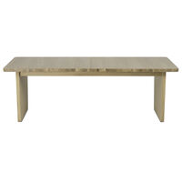 Vaud Spisebord 90x220/320 cm Lys Lakeret Eg