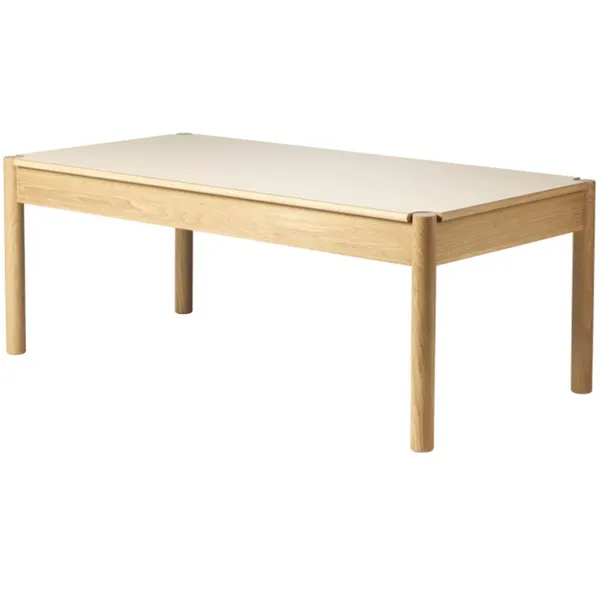 C44 Sohvapöytä Tammi / Linoleumi 60x120 cm