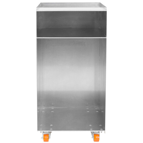 Rivet Rullebord med Hjul Aluminium
