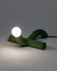 La Due Table Lamp Green