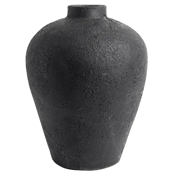 Luna Dekorativ Kruka H40 cm Svart