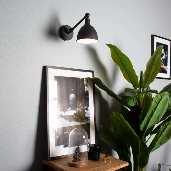 Bazar Mini Vegglampe Svart