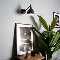 Bazar Mini Vegglampe Svart