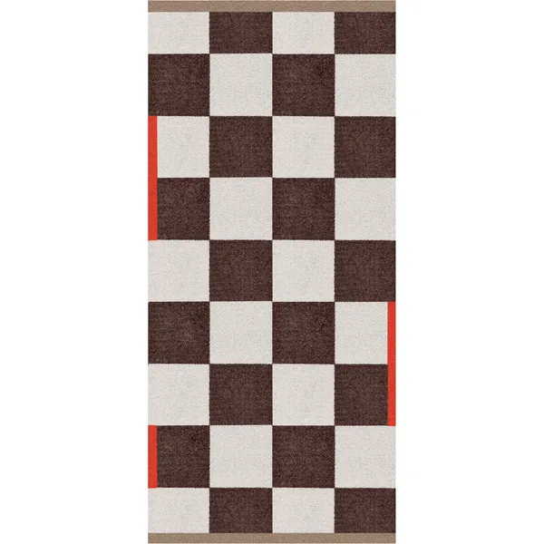 Square Muovimatto 70x150 cm Ruskea