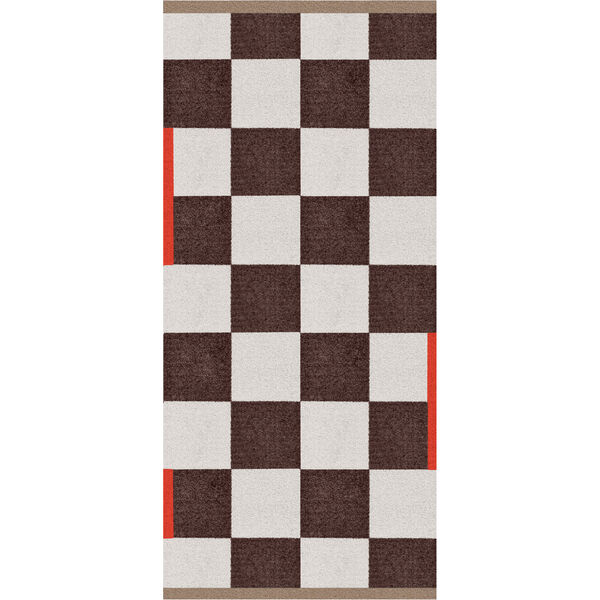 Square Muovimatto 70x150 cm Ruskea