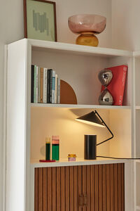 Kiosk Lysestage 2-pak Ravfarvet/Lilla